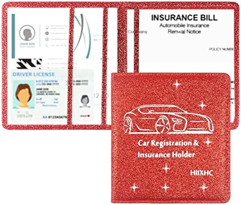Forgalmi, Biztosítási Kártya Tartóját - Bőr Jármű Kesztyűtartóban Autó Dokumentumok Papírmunka Tárca az