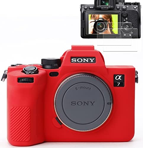 Pocoukate Fényképezőgép tok Sony Alpha 7 IV., A7M4, A7 IV Digitális Fényképezőgép Anti-Semmiből Slim Fit