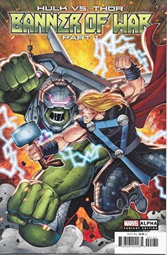 Hulk vs Thor: Banner a Háború Alfa 1B VF/NM ; Marvel képregény | Ron Lim
