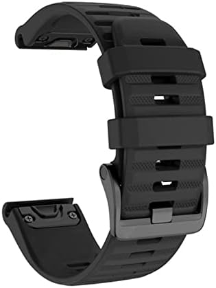 EGSDSE 26mm Sport Szilikon Watchband Wriststrap a Garmin Fenix 6X 6 6 Pro 5X 5 5S + 3 HR 20 22mm Easy
