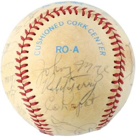 Joe Dimaggio Roger Maris New York Yankees Legendák Aláírt Baseball SZÖVETSÉG COA - Dedikált Baseball