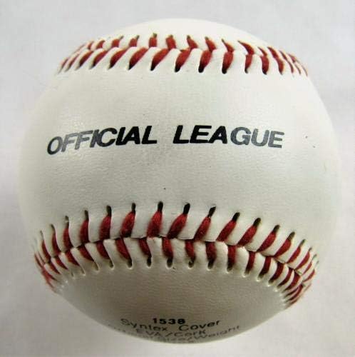 Chris Hoiles Aláírt Automatikus Aláírást Franklin Baseball B96 Üveg - Dedikált Baseball