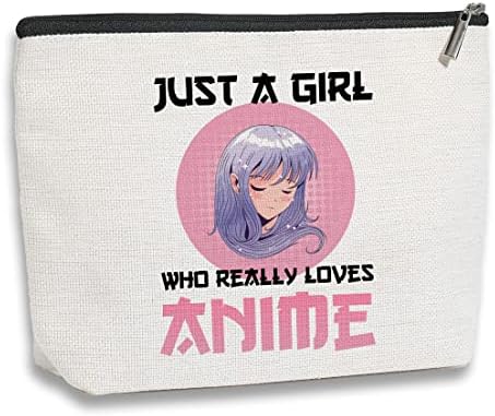 kdxpbpz Anime Rajongók smink Táska Anime Szerető Ajándékok Lányoknak, Nőknek, Barátom Húga Csak Egy Lány,
